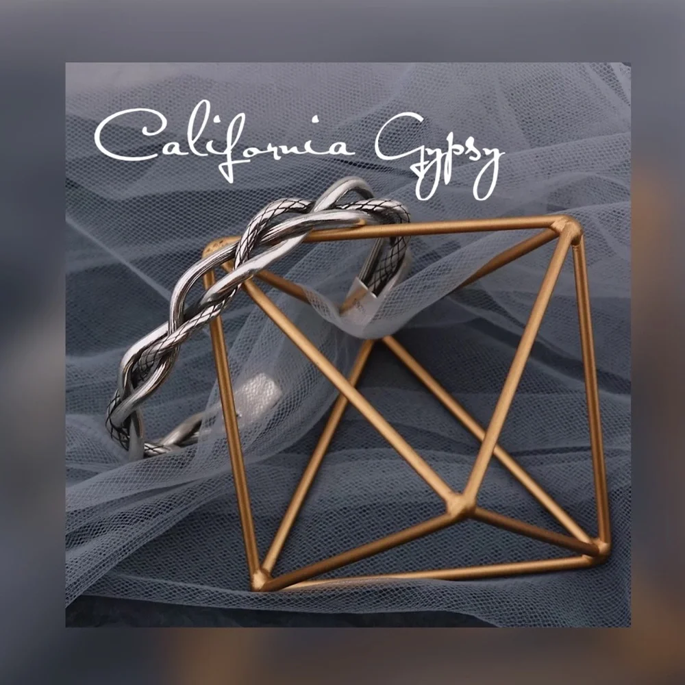 Braided Men’s Silver S925 Bracelet - Picture 4 of 4